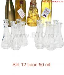 Set 12 toiuri 50 ml