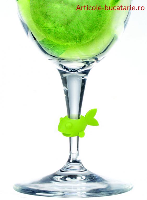 Set 8 identificatoare pahare Clip